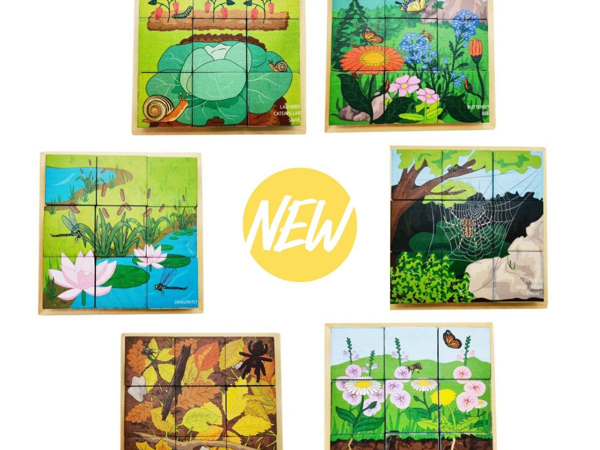 Minibeasts – 6 in 1 Puzzle