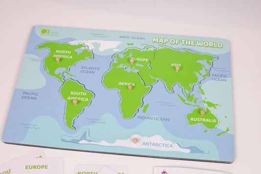 Qtoys World Map Puzzle