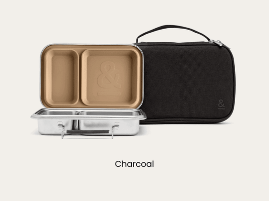 Bento Box Lunch Box Set Charcoal SSL1195