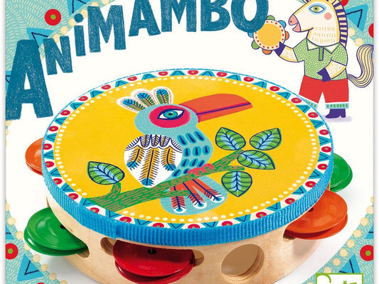 Djeco DJ6005 - Animambo Tambourine