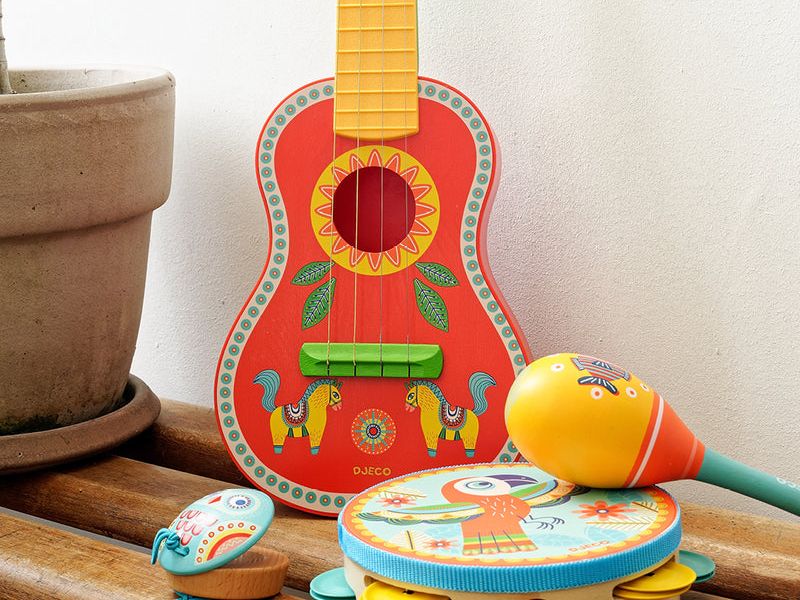 Djeco DJ6013 - Animambo Ukulele