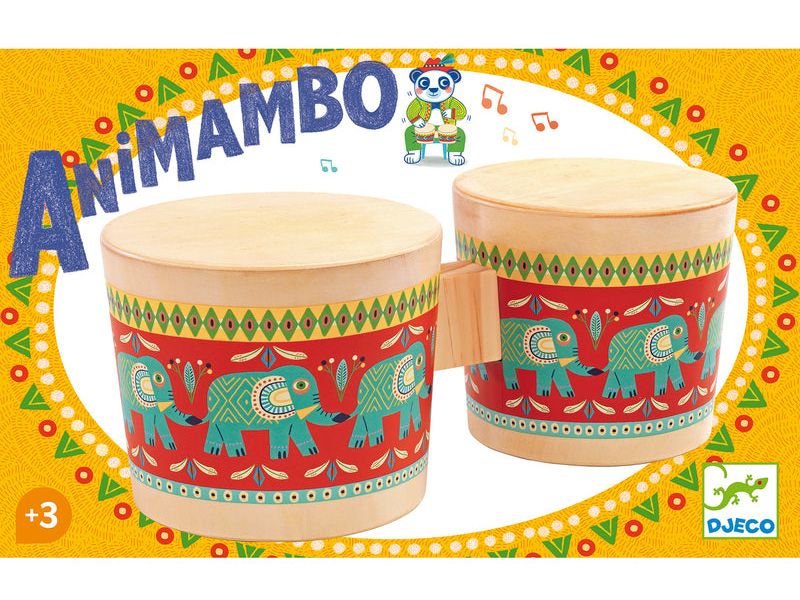 Djeco DJ6022 - Animambo Bongo Drums