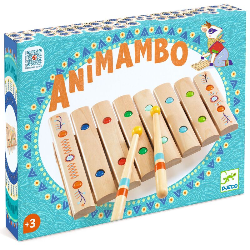Djeco DJ6037 - Animambo Xylophone
