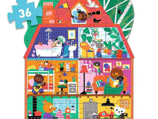 Djeco DJ7169 - The Little Buddies 36pc Giant Puzzle