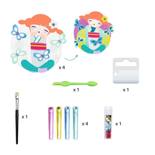 Onnanoko Glitter & Gem Boards - DJ9523