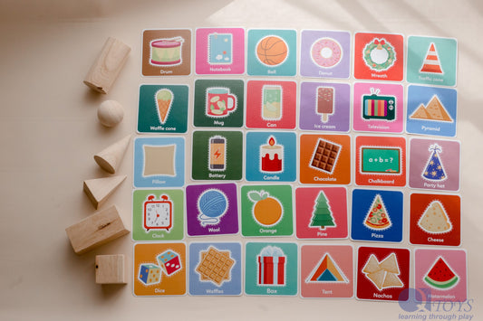 Qtoys 3D Geo Shape Learning kit