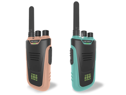 Kidywolf Kidytalk Long Range Walkie Talkie Natural-Cyan