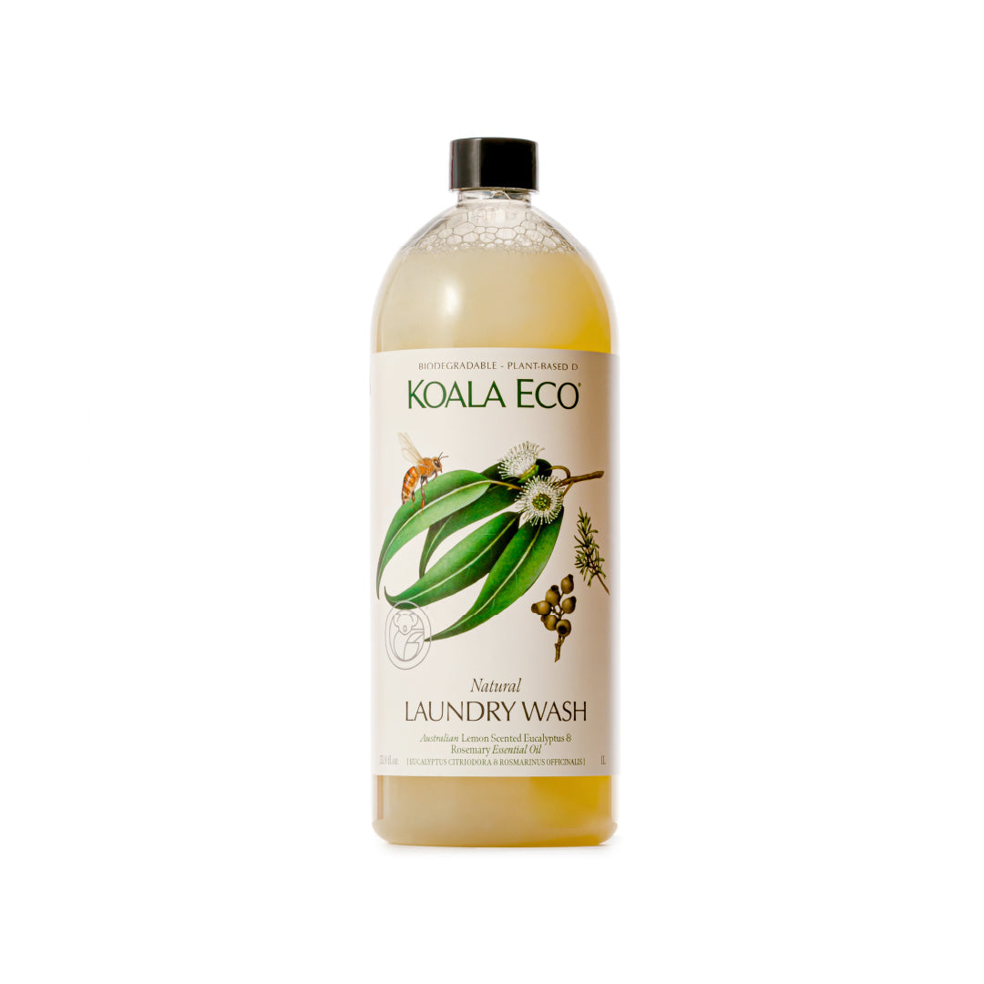 Koala Eco Lemon Scented Eucalyptus, Rosemary Essential Oil Laundry Wash