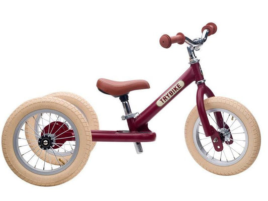 Matte Red Vintage Trybike (3 wheel) TB6175