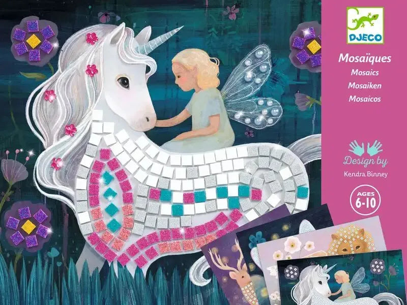 Unicorn mosaic art kit.