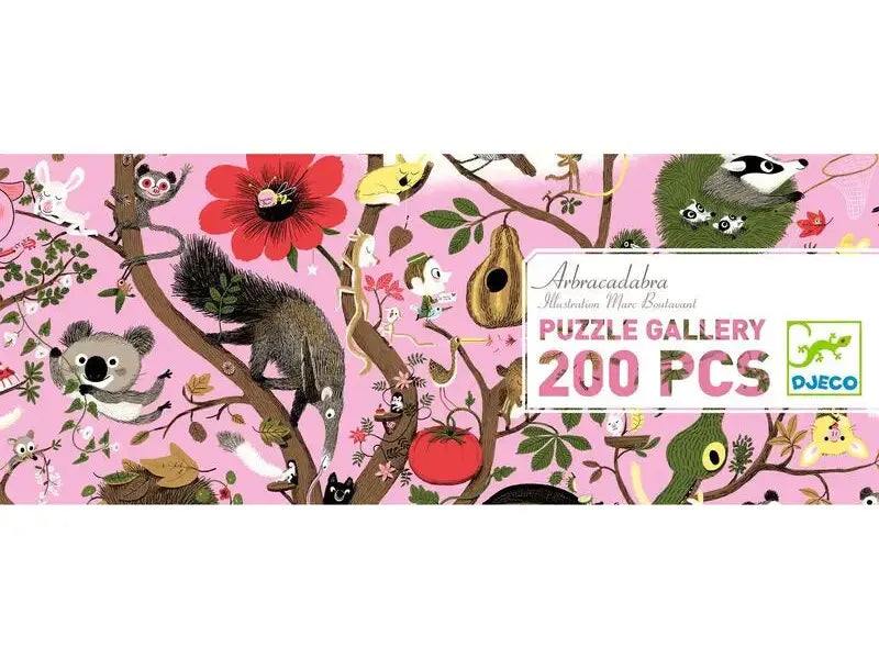 Illustrated puzzle box.