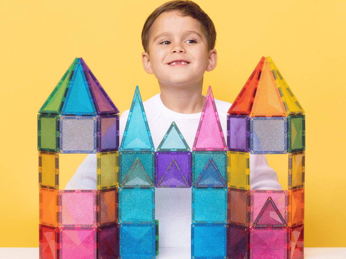 Connetix Glitter Castle Pack 48 pc