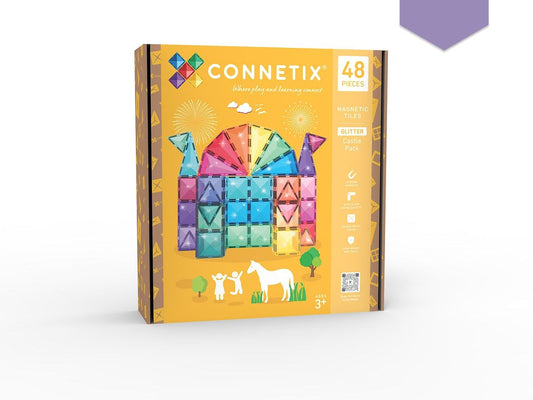 Connetix Glitter Castle Pack 48 pc