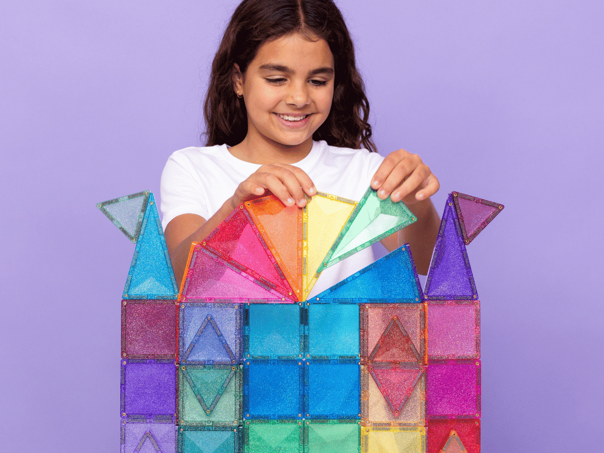 Connetix Glitter Castle Pack 48 pc