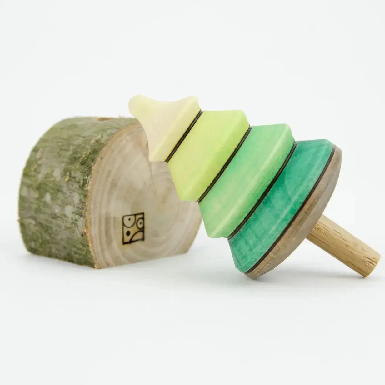 Wooden toy tree with stand.