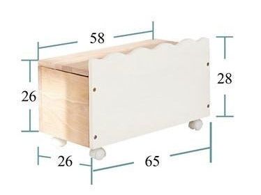 Bunnytickles Toy Storage with Bench