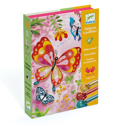 Djeco Sparkling Butterfly Glitter Craft Kit