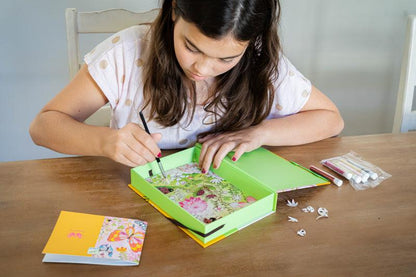 Djeco Sparkling Butterfly Glitter Craft Kit