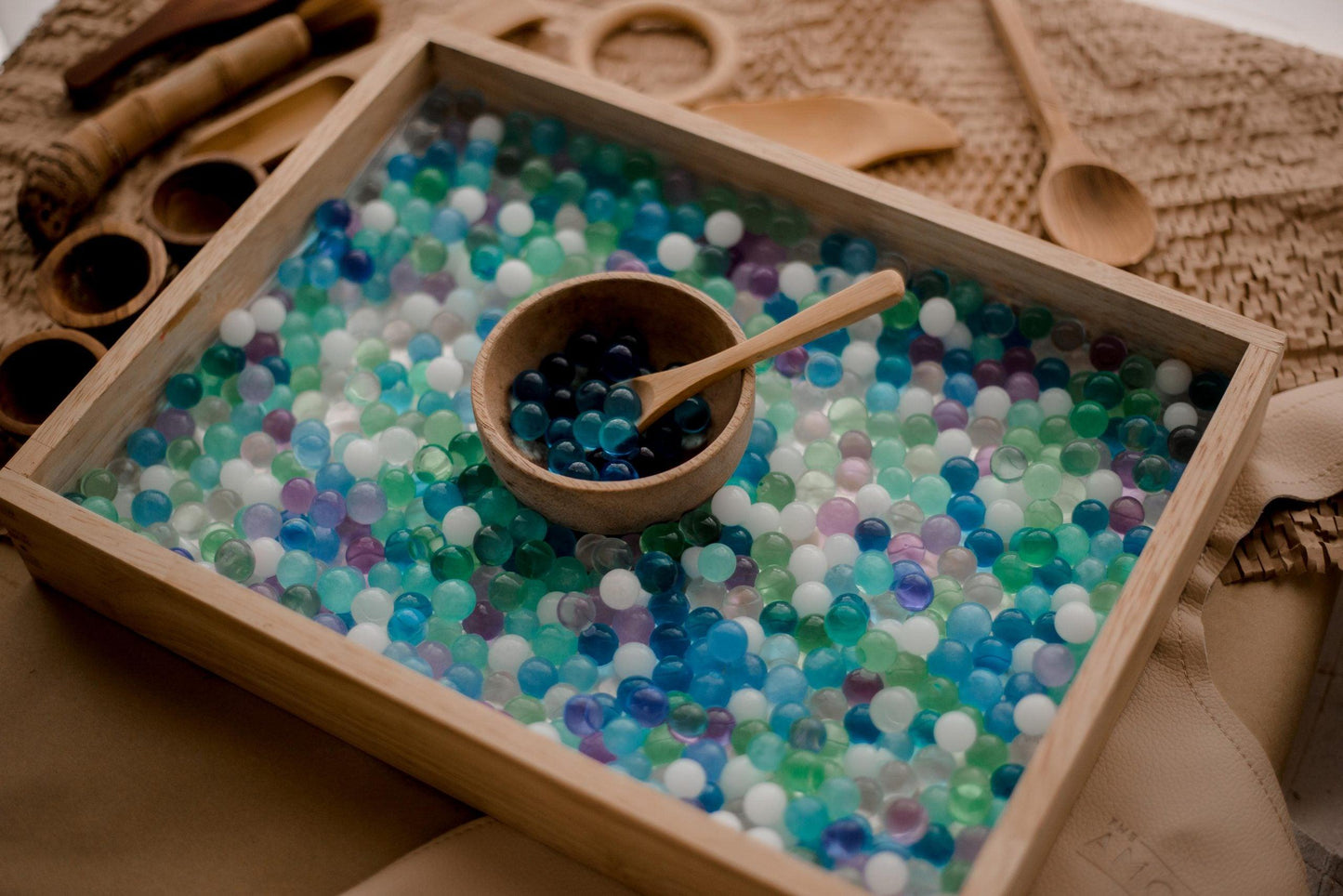 Interactive Learning Sensory Sand Tray for Children