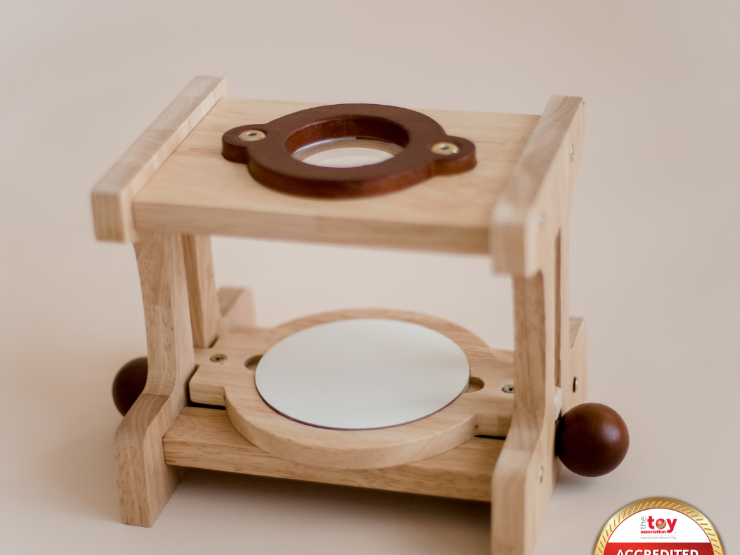 Qtoys Wooden Microscope