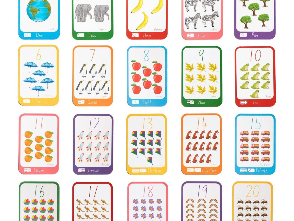 Numbers Flashcards – Learn Grow Play