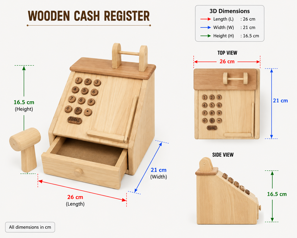 Cash Register by Qtoys