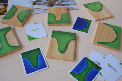 Montessori Land and Water Forms