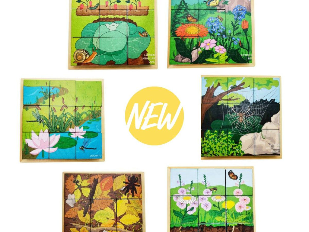 Minibeasts – 6 in 1 Puzzle