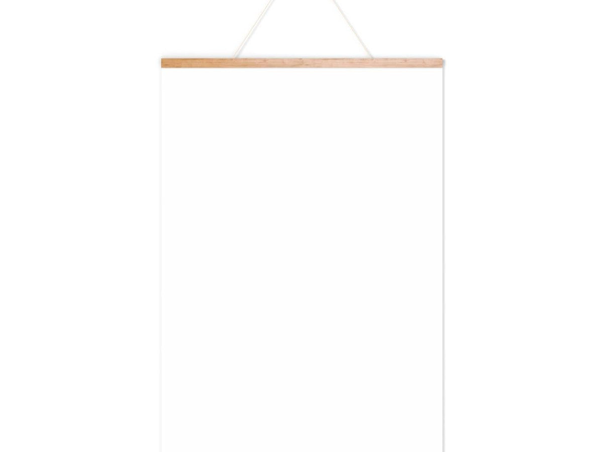 Mindful Kids Wooden Print Hanger