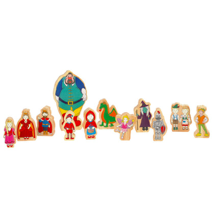 Fairy Tale Fun - Wooden Fairy Tale Characters