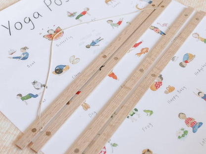 Mindful Kids Wooden Print Hanger