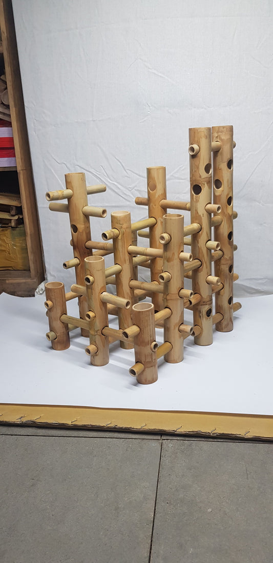 Qtoys Outdoor Bamboo Construction – 35 pcs