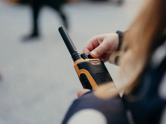 Kidytalk Long Range Walkie Talkie Green-Orange