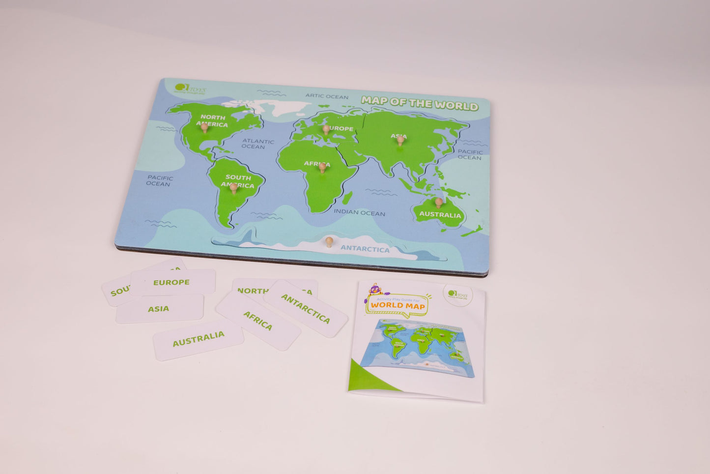 Qtoys World Map Puzzle