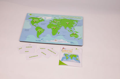 Qtoys World Map Puzzle