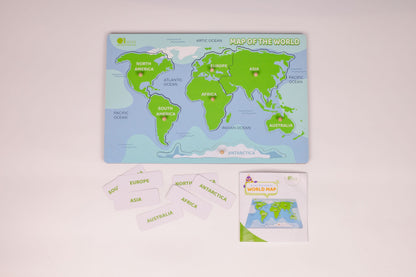 Qtoys World Map Puzzle