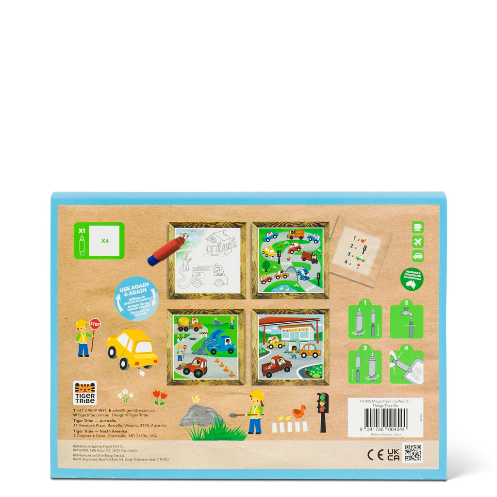 Magic Painting World - Things that Go by Tiger Tribe