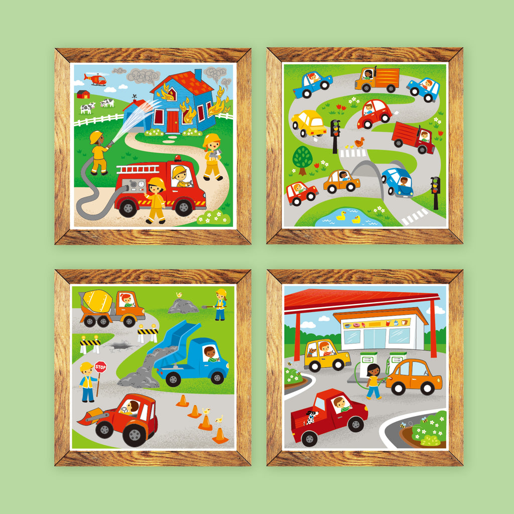 Magic Painting World - Things that Go by Tiger Tribe