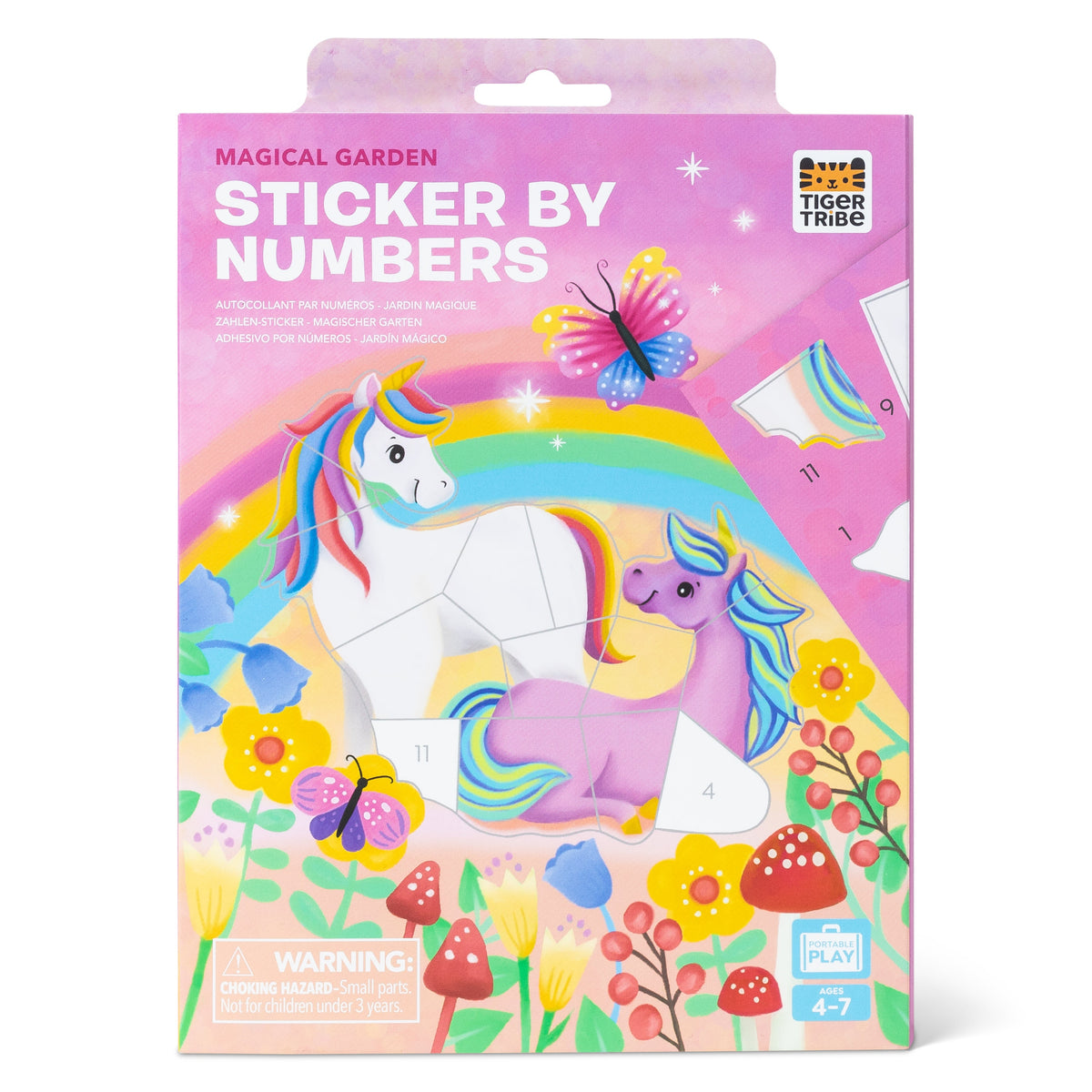 Sticker by Numbers - Magical Garden by Tiger Tribe