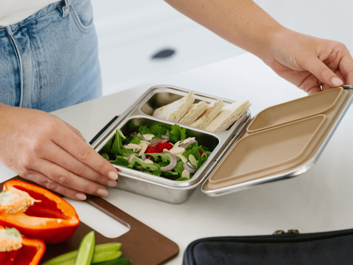 Bento Lunch Box | Leakproof Bento Box Praline