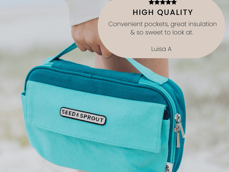 Bento Lunch Box Bag 2.5L Lagoon