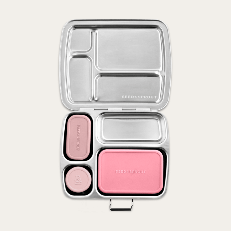 Seed and Sprout CrunchBox™ OG Lunch Box | 3 Pots Set