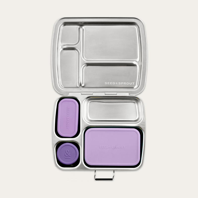 Seed and Sprout CrunchBox™ OG Lunch Box | 3 Pots Set