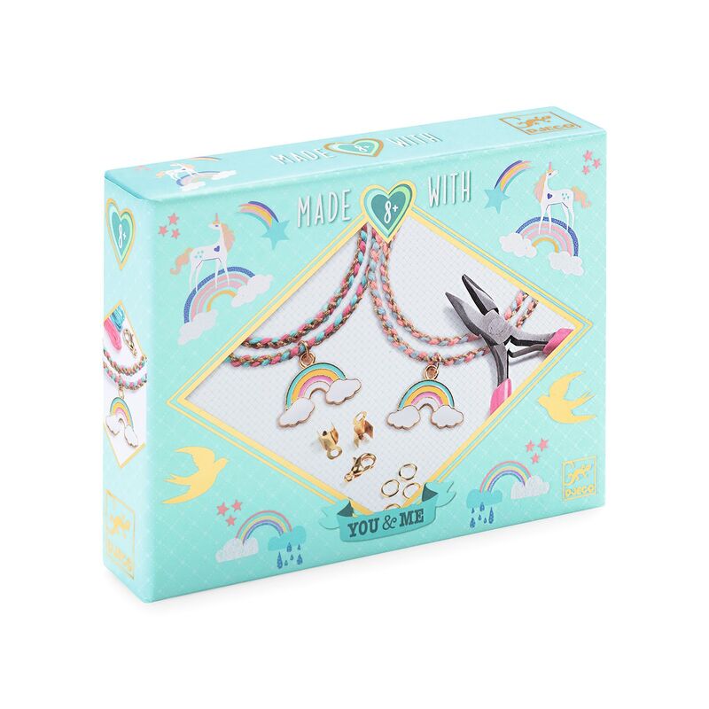 You & Me Rainbow Kumihimo Beads Set by Djeco