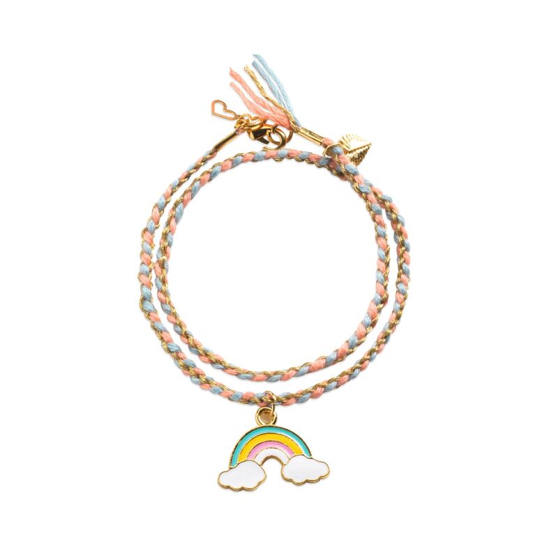 You & Me Rainbow Kumihimo Beads Set by Djeco