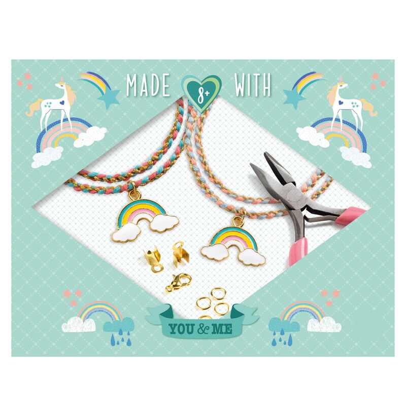 You & Me Rainbow Kumihimo Beads Set by Djeco