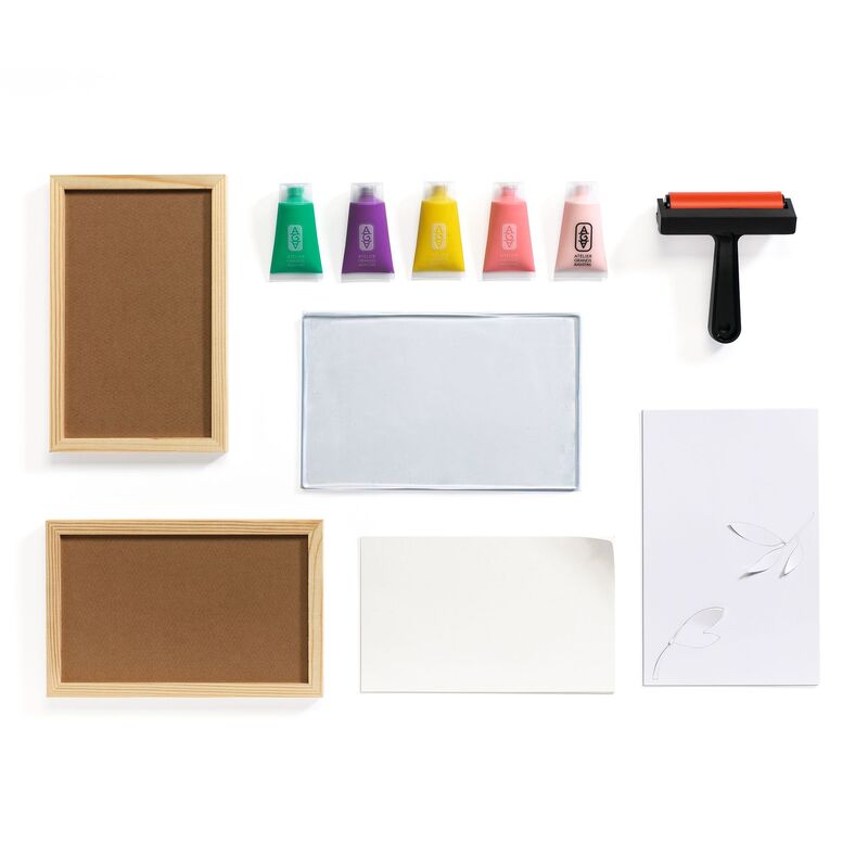 Atelier 46 - Citrus Gel Printing Kit by Djeco