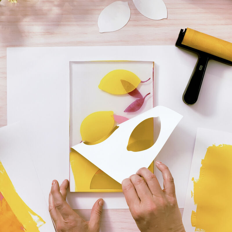 Atelier 46 - Citrus Gel Printing Kit by Djeco