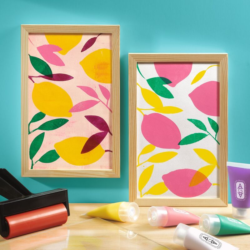Atelier 46 - Citrus Gel Printing Kit by Djeco