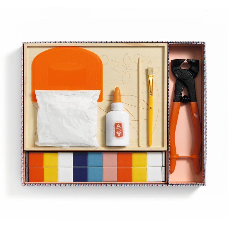 Atelier 72 - Dragonfly Mosaic Art Kit by Djeco